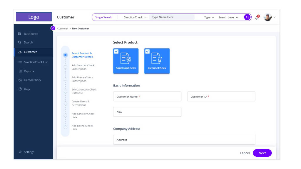 Create Customer